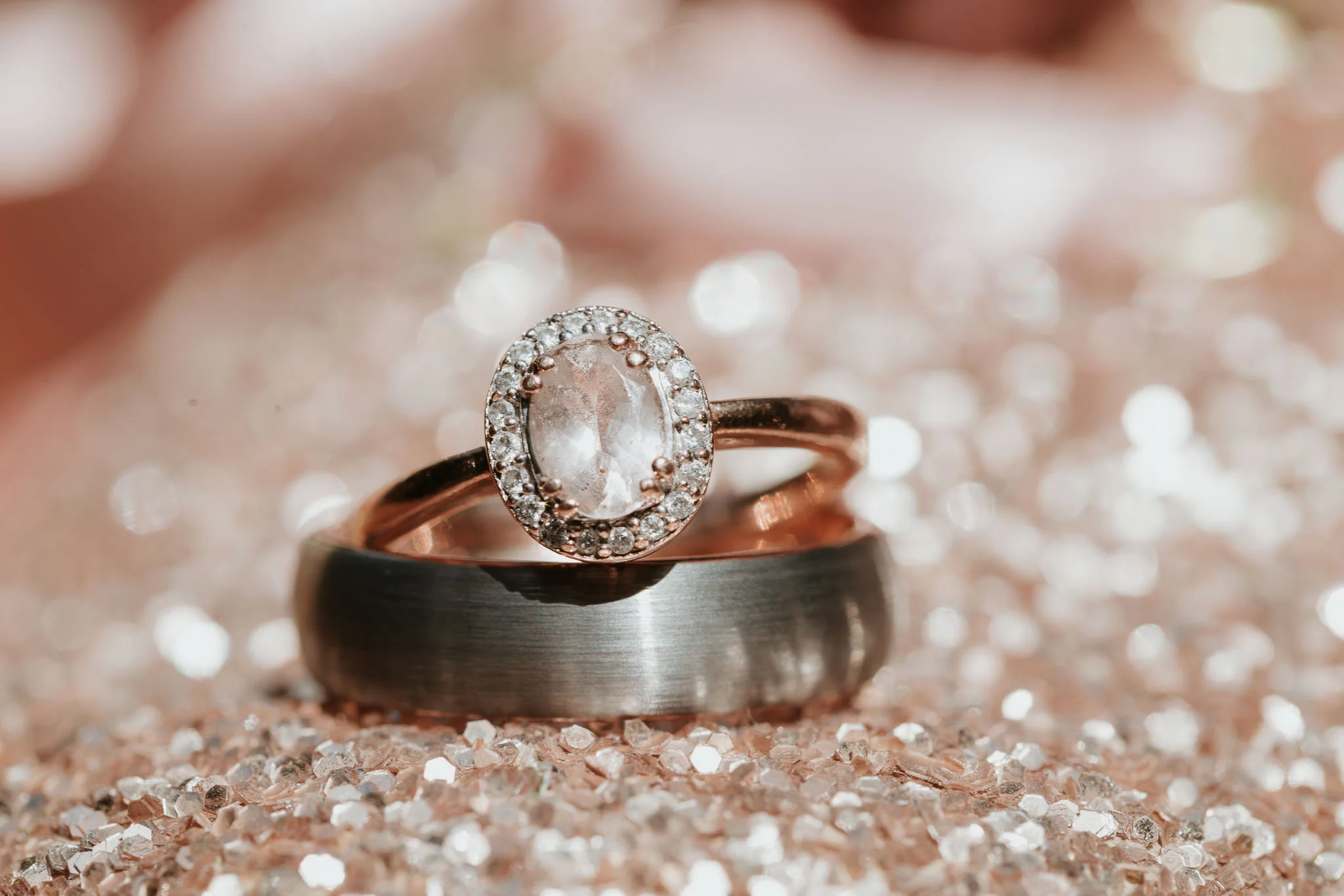 ring shot - wedding photography - Seattle Washington 