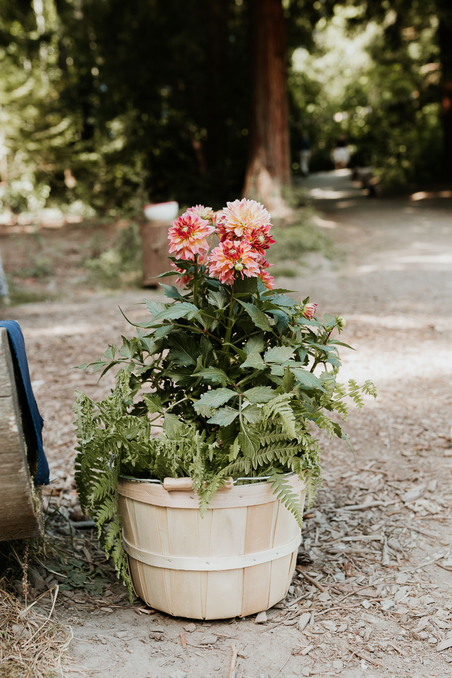 seattle wedding decor at camp long