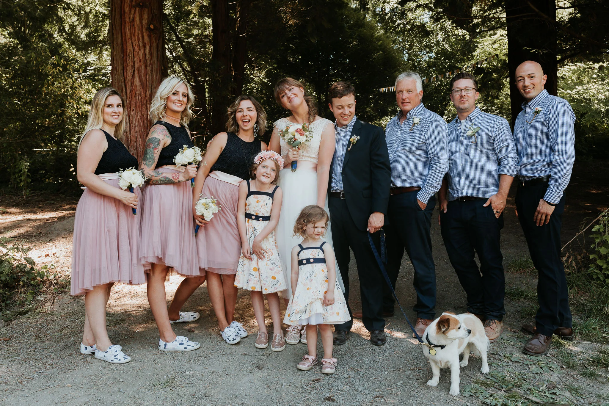 bridal party formal picture - Georgia Haygood photography