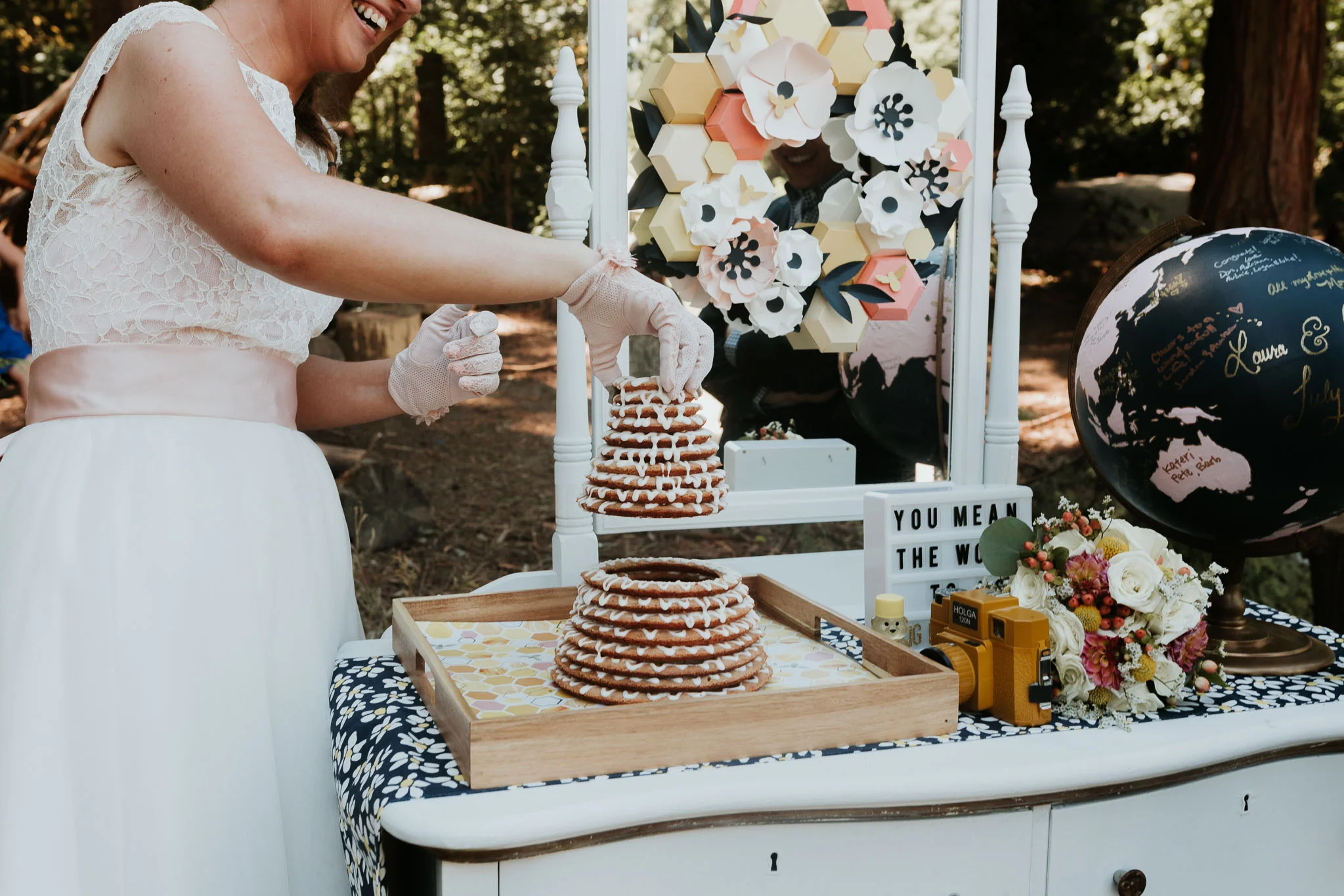 camp long summer wedding 