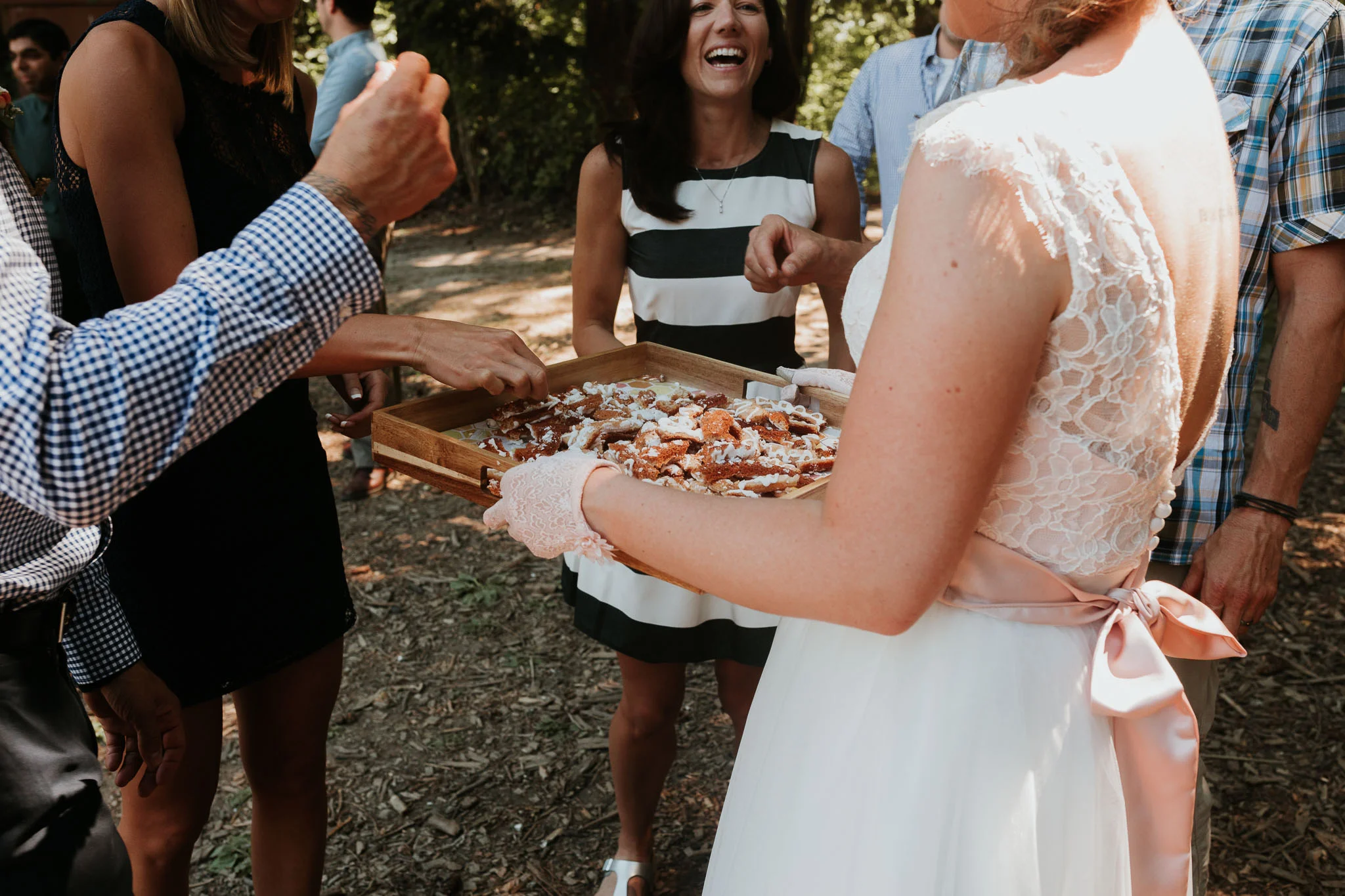 camp long summer wedding 