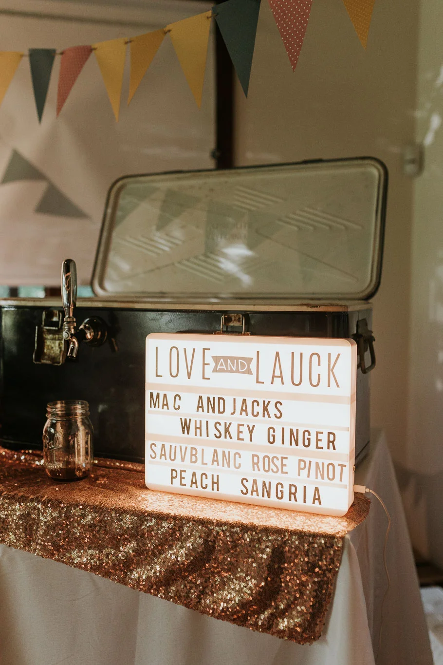wedding reception decoration inspiration - pnw wedding 