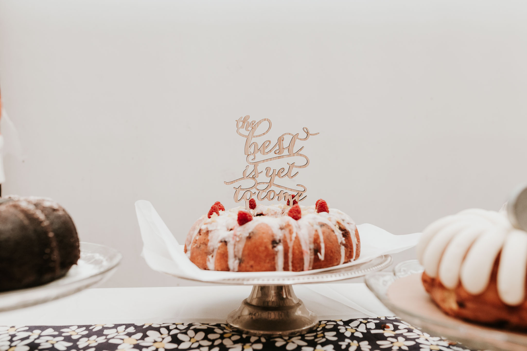 the best is yet to come cake topper