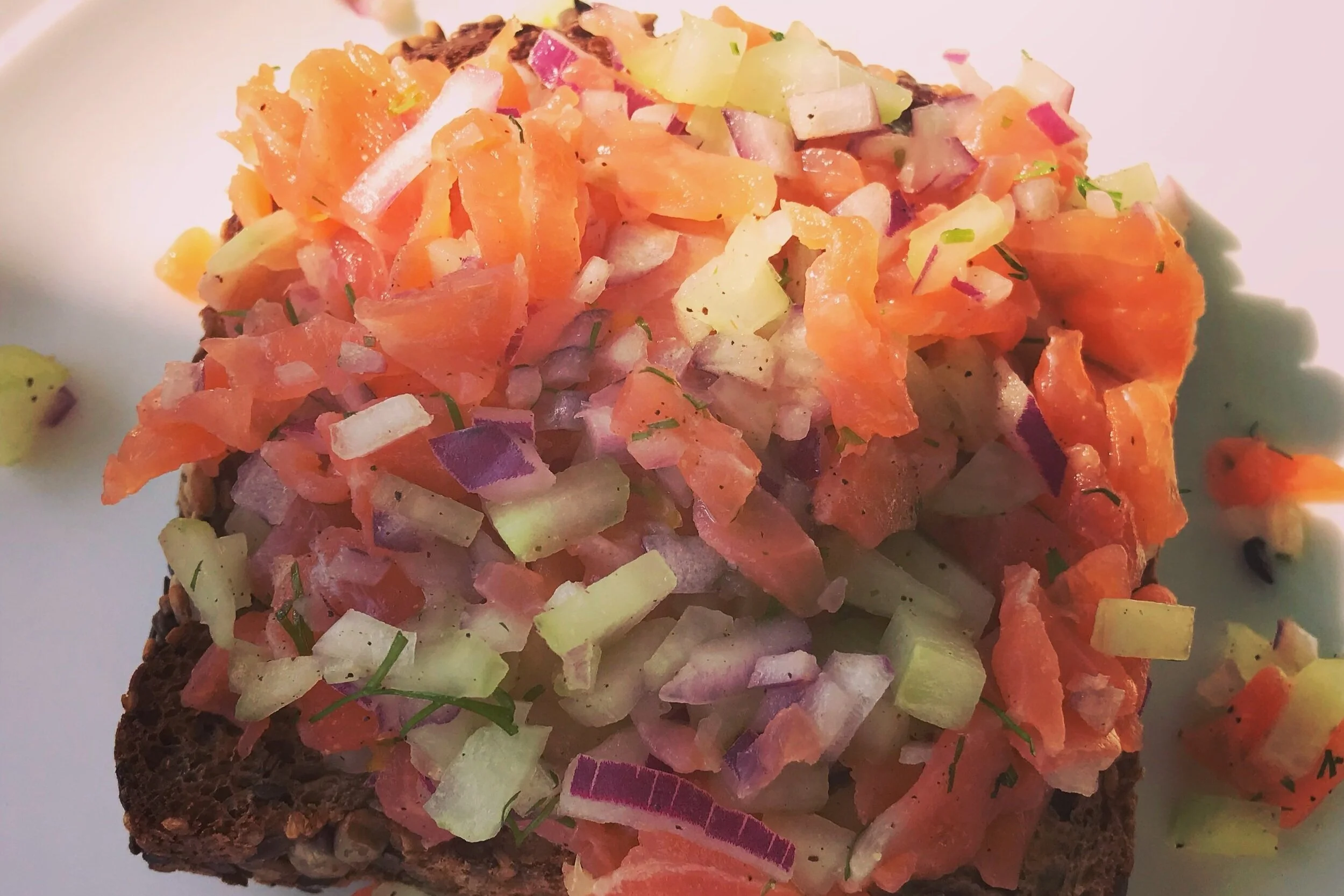 Smoked Salmon Toast