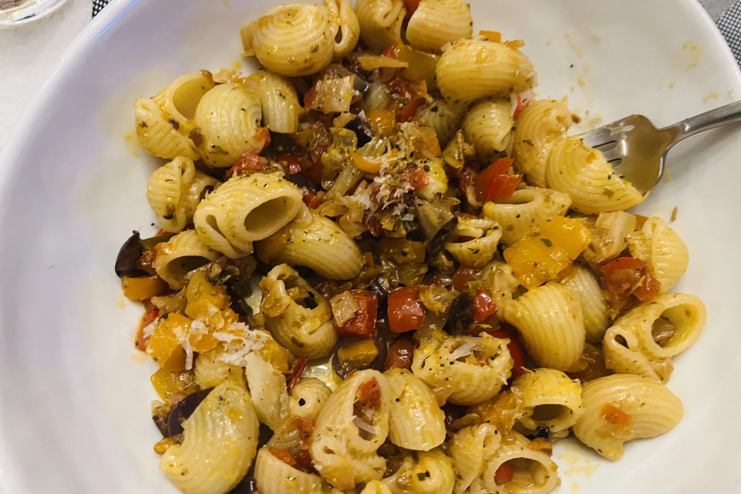 Super Simple Vegetable Pasta