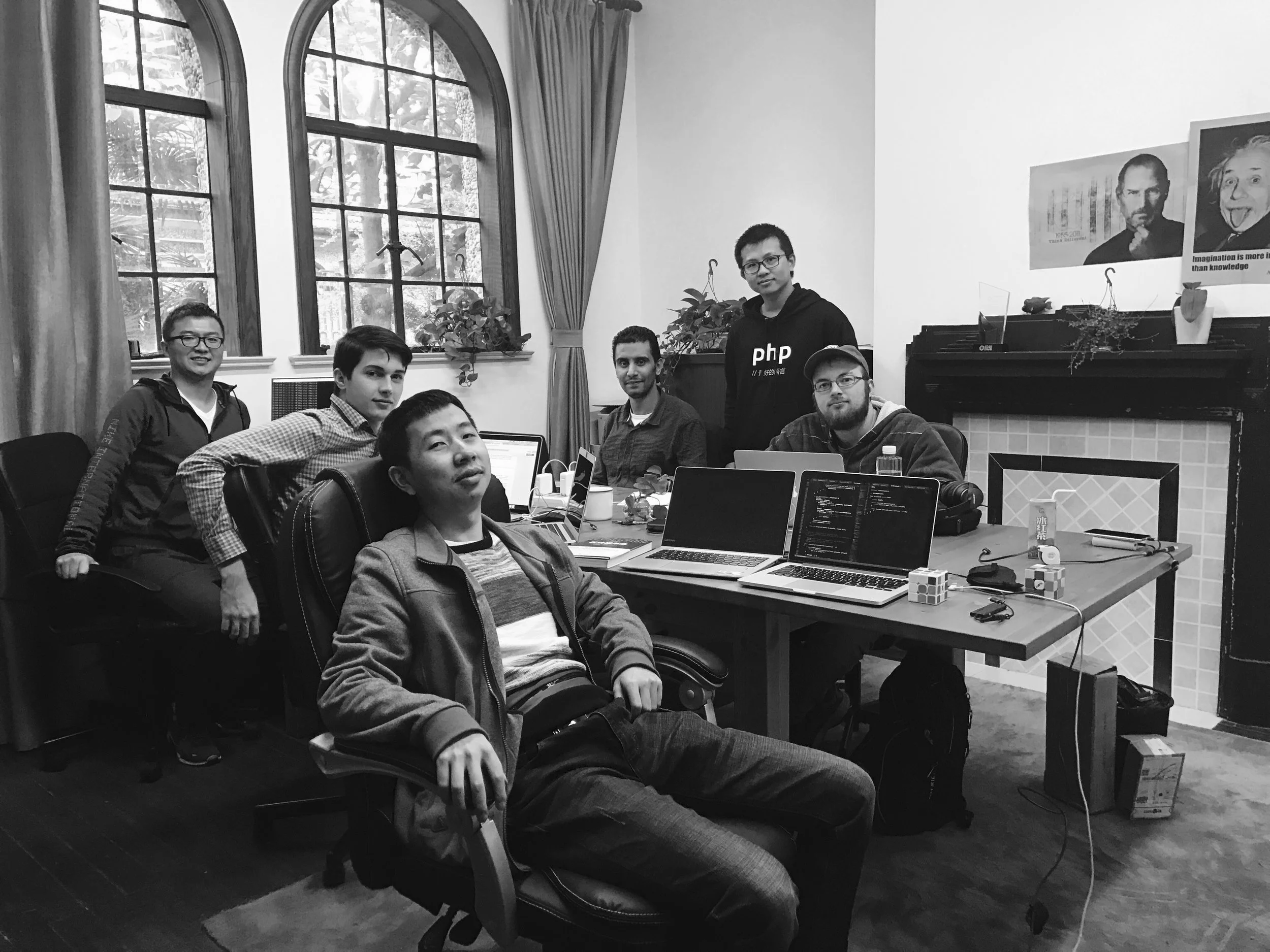 Qtum team members. Photo credit: Qtum.
