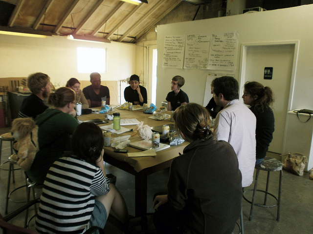 Initial design charrette (photo by Sara Black)