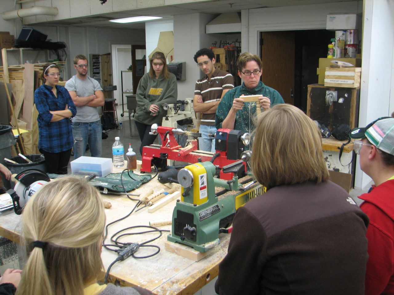 Beth Ireland getting the group started
