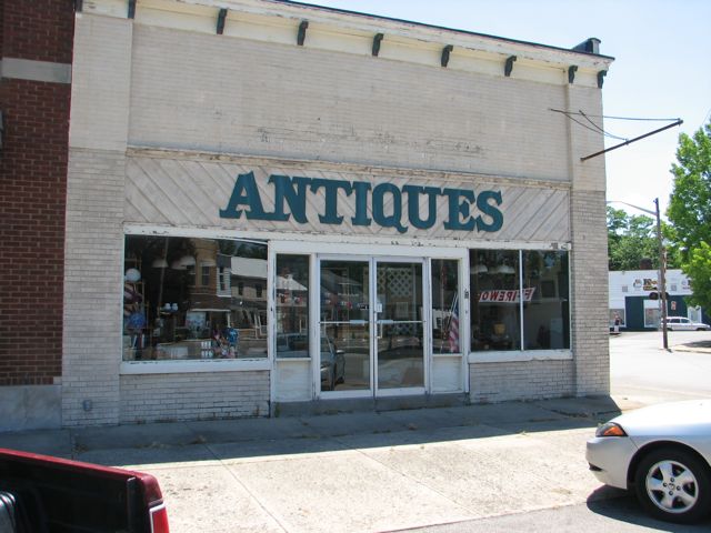 The site as it was prior to the exhibition