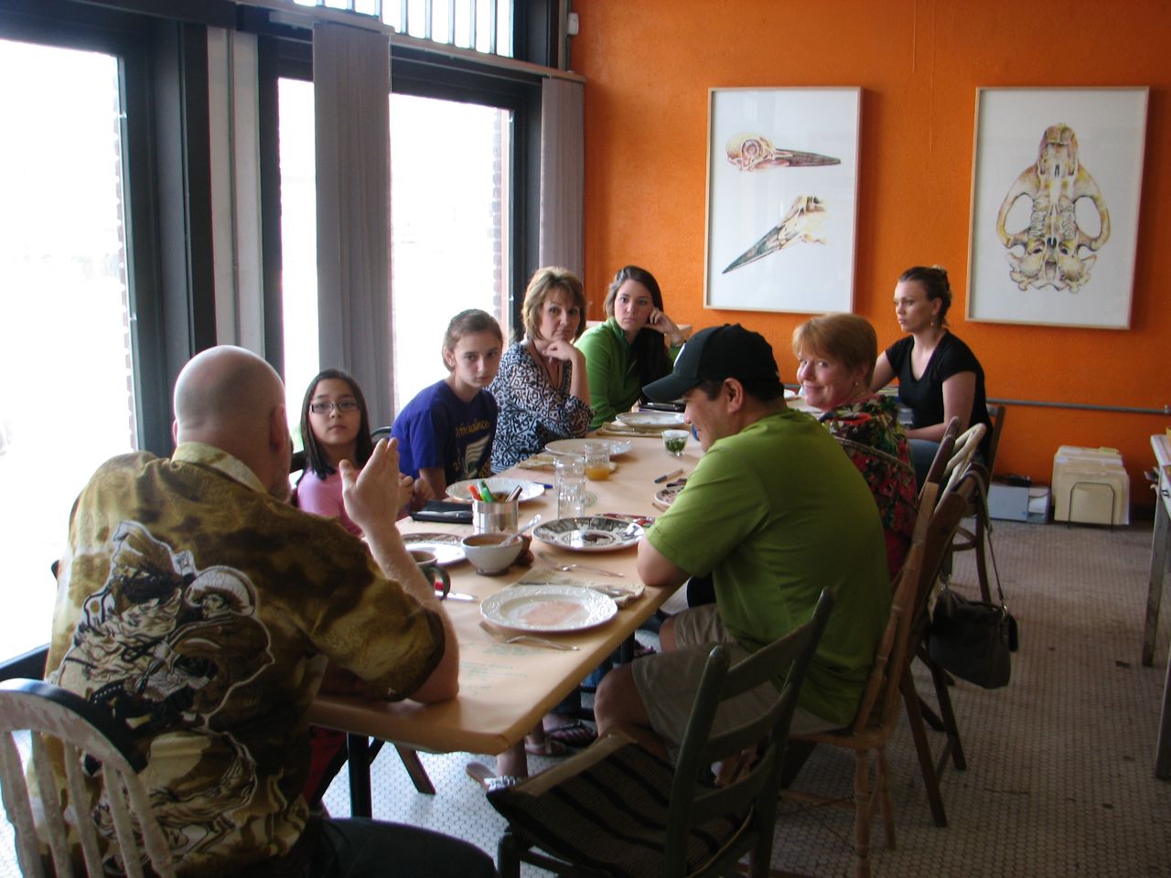 Education focused pancake dialog