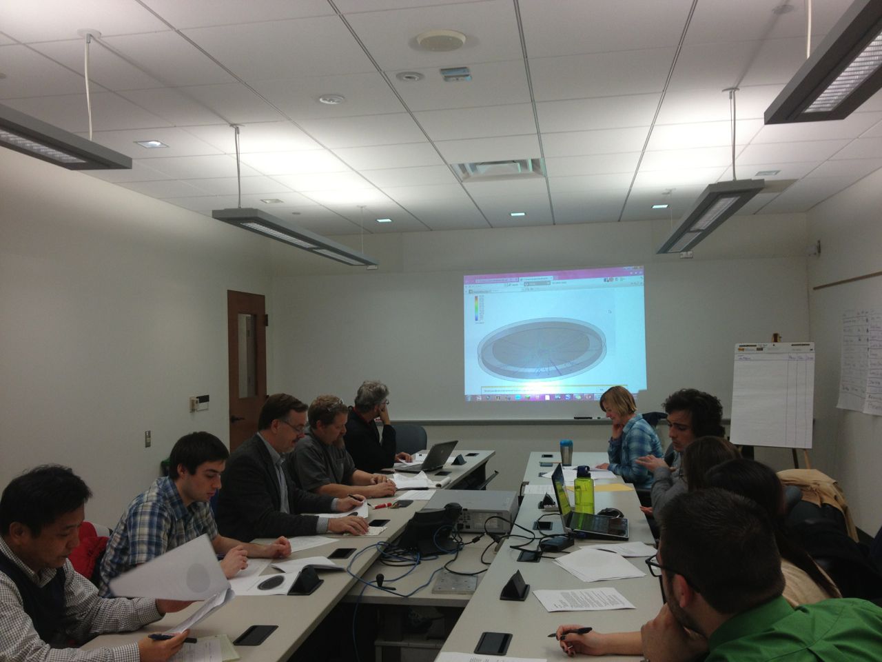 MAKETANK sits in on the Mechanical Engineering students' presentation of their capstone project: the 9th grade physical science curriculum enhancement