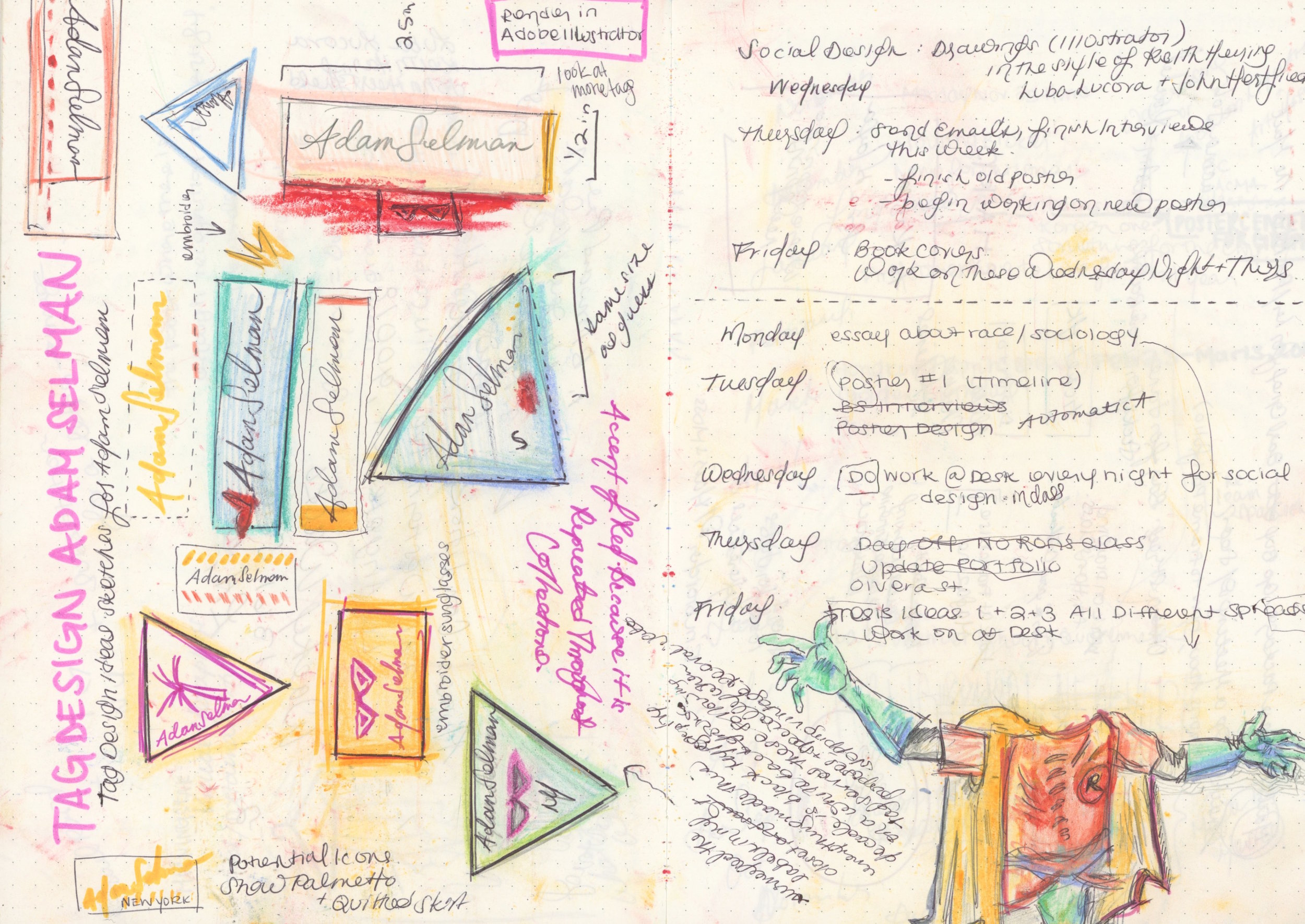 Adam Selman Fashion Brand: Label Design