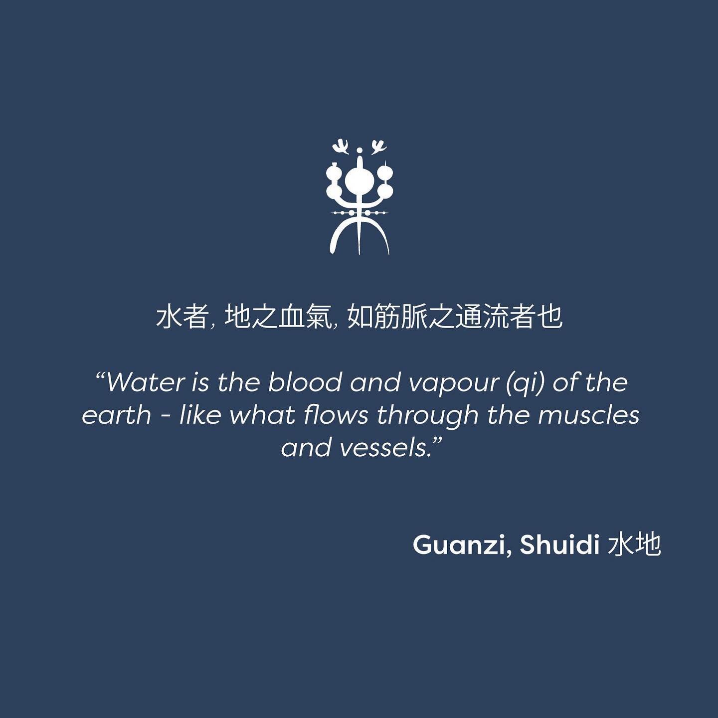 Qi, blood, and a pathway: all that is needed for the study of physiology. Water and a pathway: all that is needed for the study of hydrology. Written around the 3rd century BCE, the Guanzi Shuidi gives us the earliest extant look at the importance of