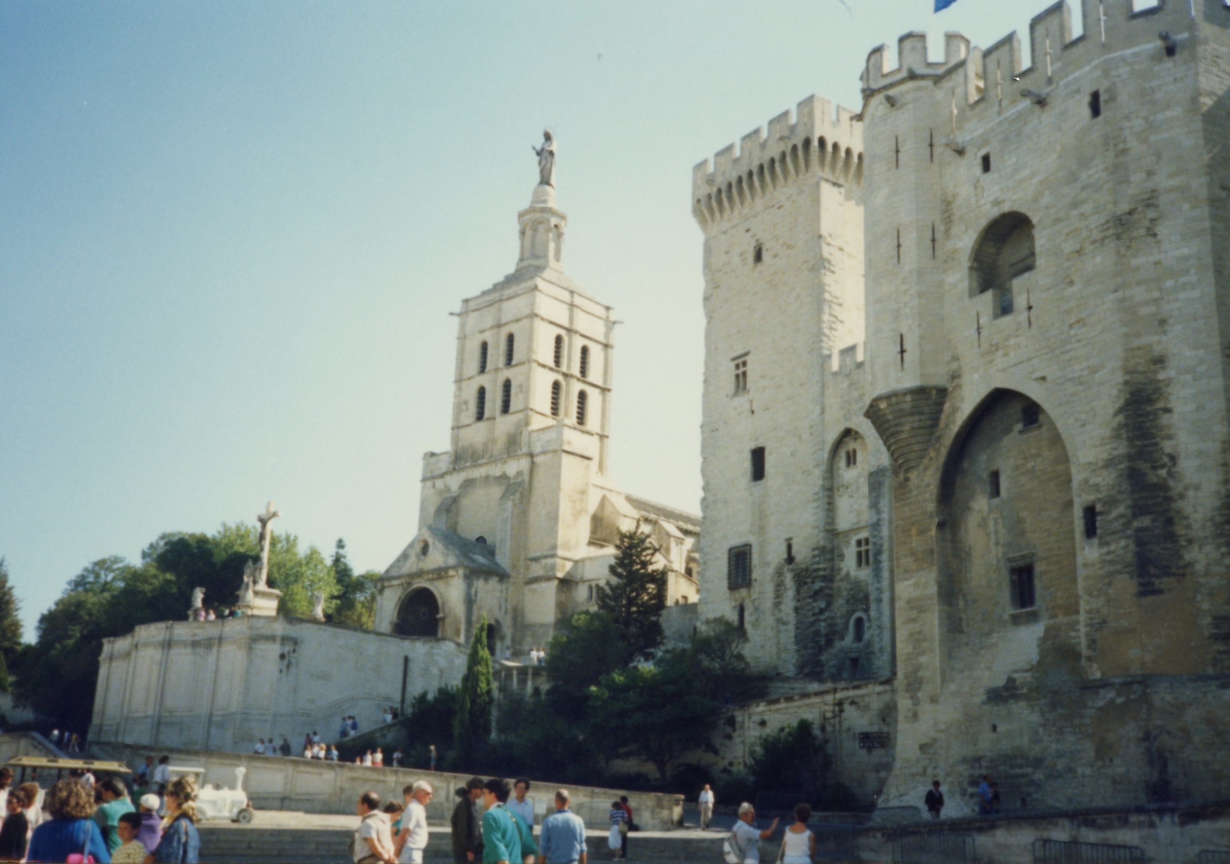  The Popes' Palace, Avignon (1990). 