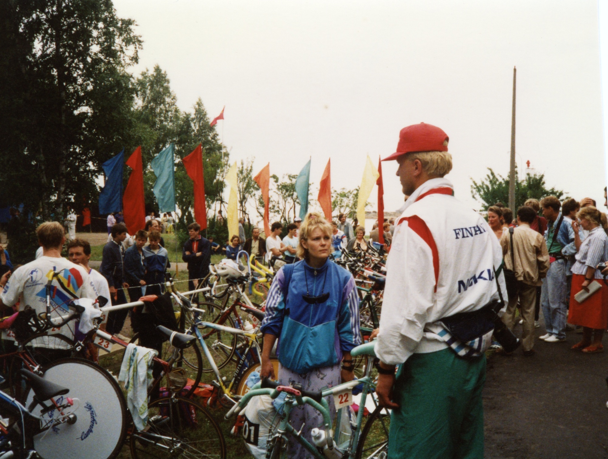  Bike lot. 