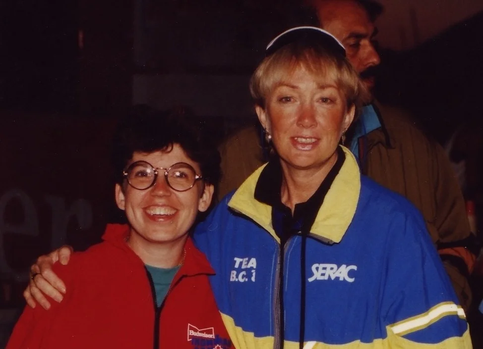 Deb Davidson with Lynn Van Dove