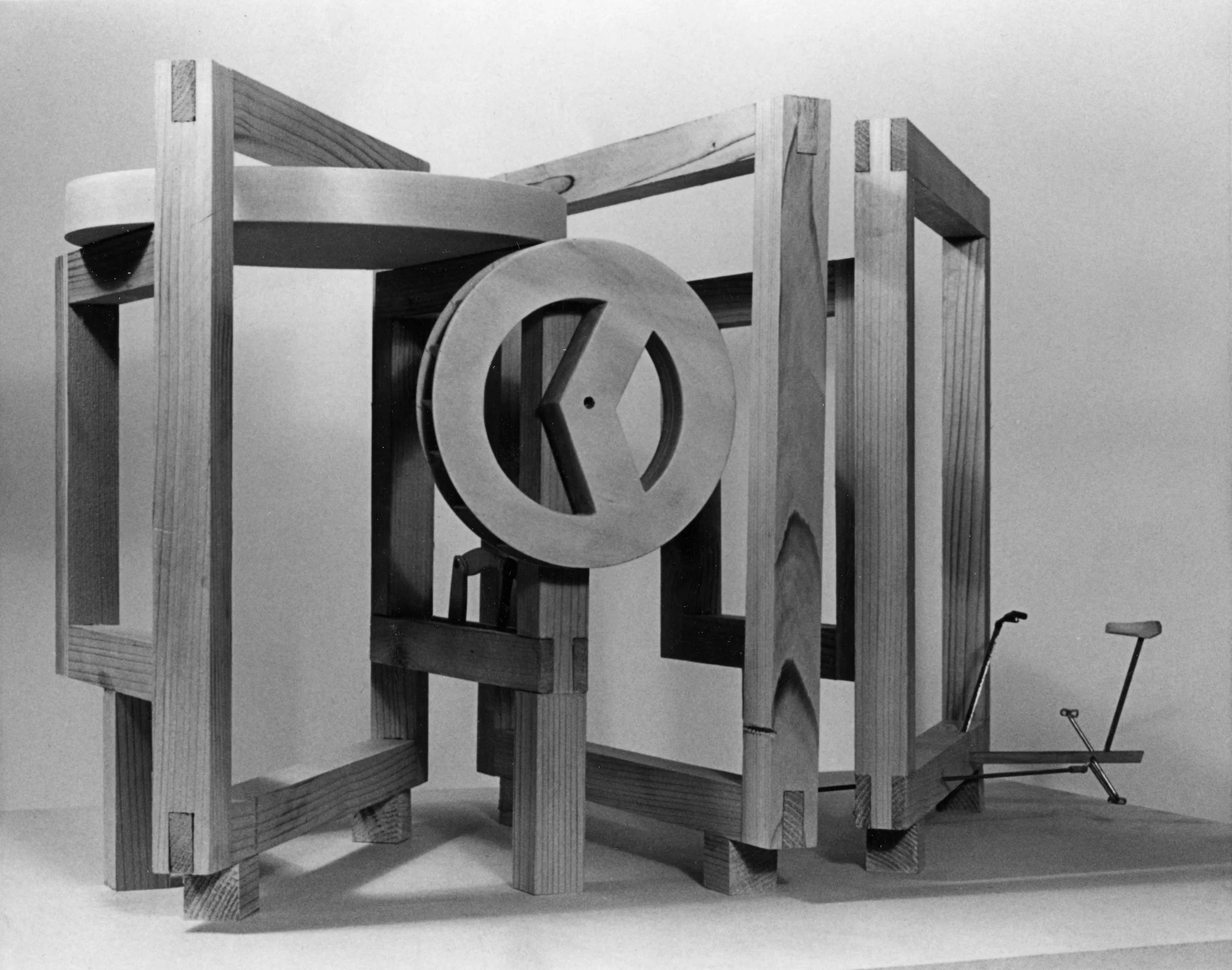 Maquette for Iron Man, 1988 by Alan Storey (photo: Rick Pelletier)