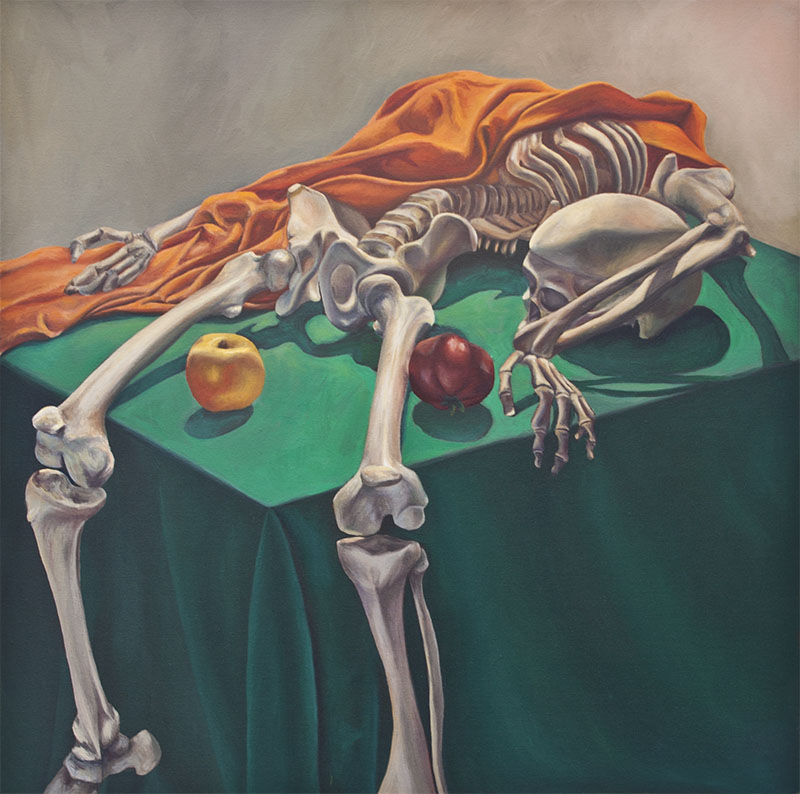 Skeleton Still Life