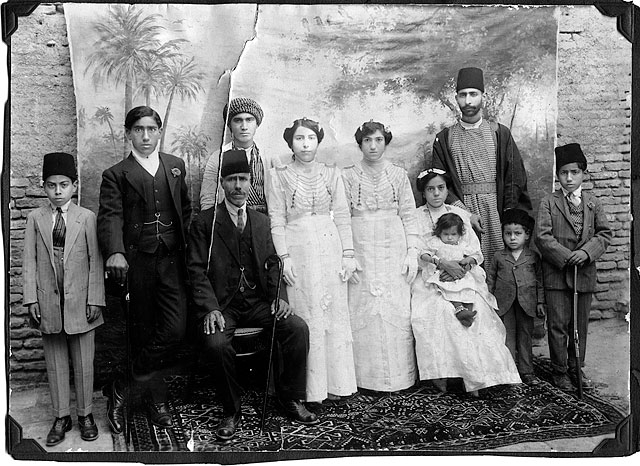  My grandfather Nissim Isaac David and family  