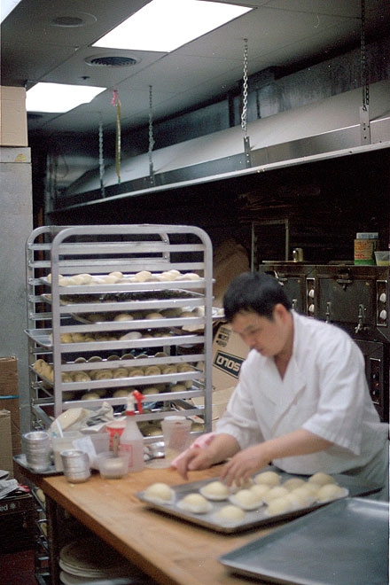   For the opening reception of the exhibition, Fei Dar Bakery provided pastries so gallery-goers could taste what they were smelling. Throughout the duration of the show, Fei Dar received a steady flow of customers who had visited the gallery.    