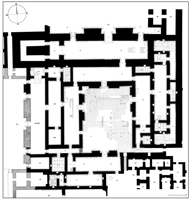  Floorplan of the Northwest Palace of Nimrud  