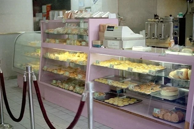 Fei Dar Bakery is located on the ground floor of an adjacent two-story building at 191 Centre Street. The bakery is one of the most popular Chinese pastry shops and also functions as a meeting place for many young Chinese neighborhood residents.


