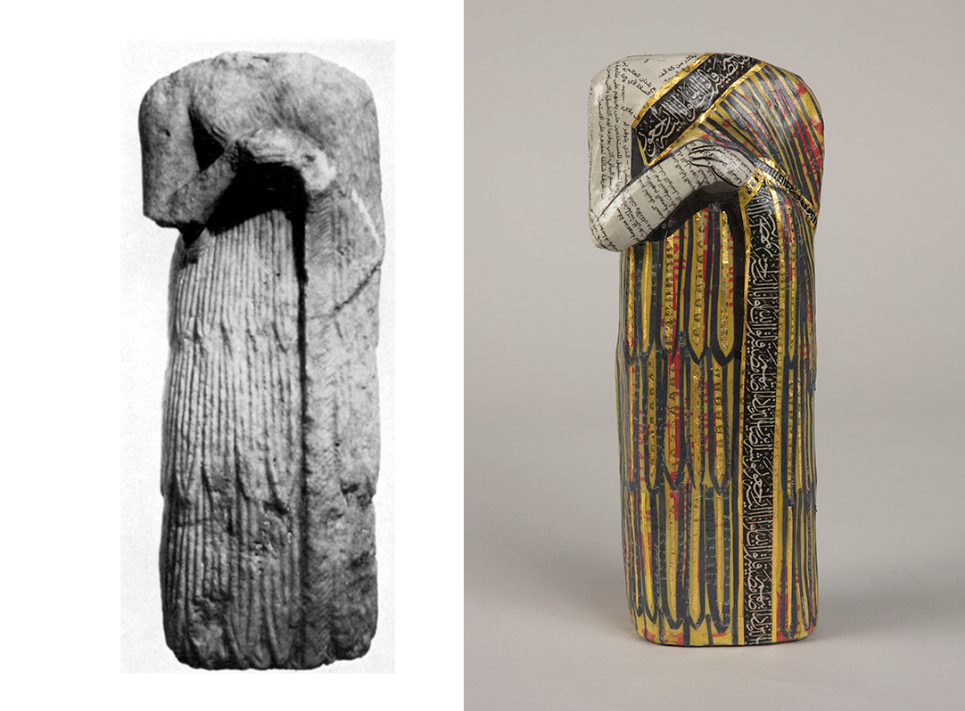 Museum Number: IM41012
Headless standing female figure