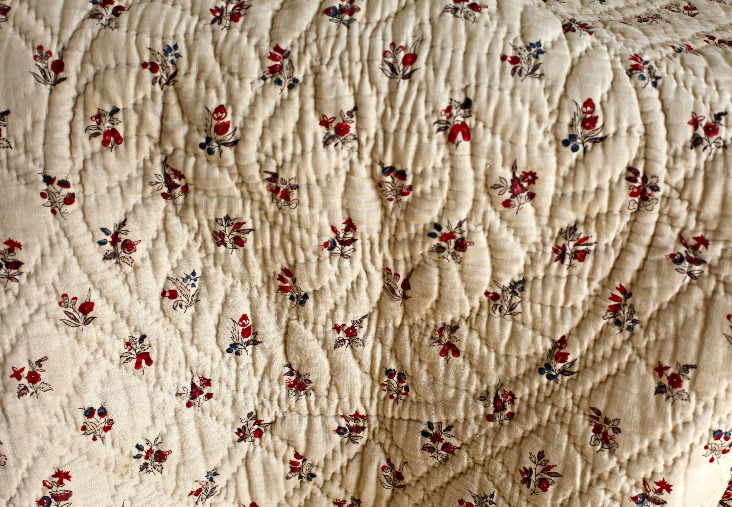  C18th French quilt centre 