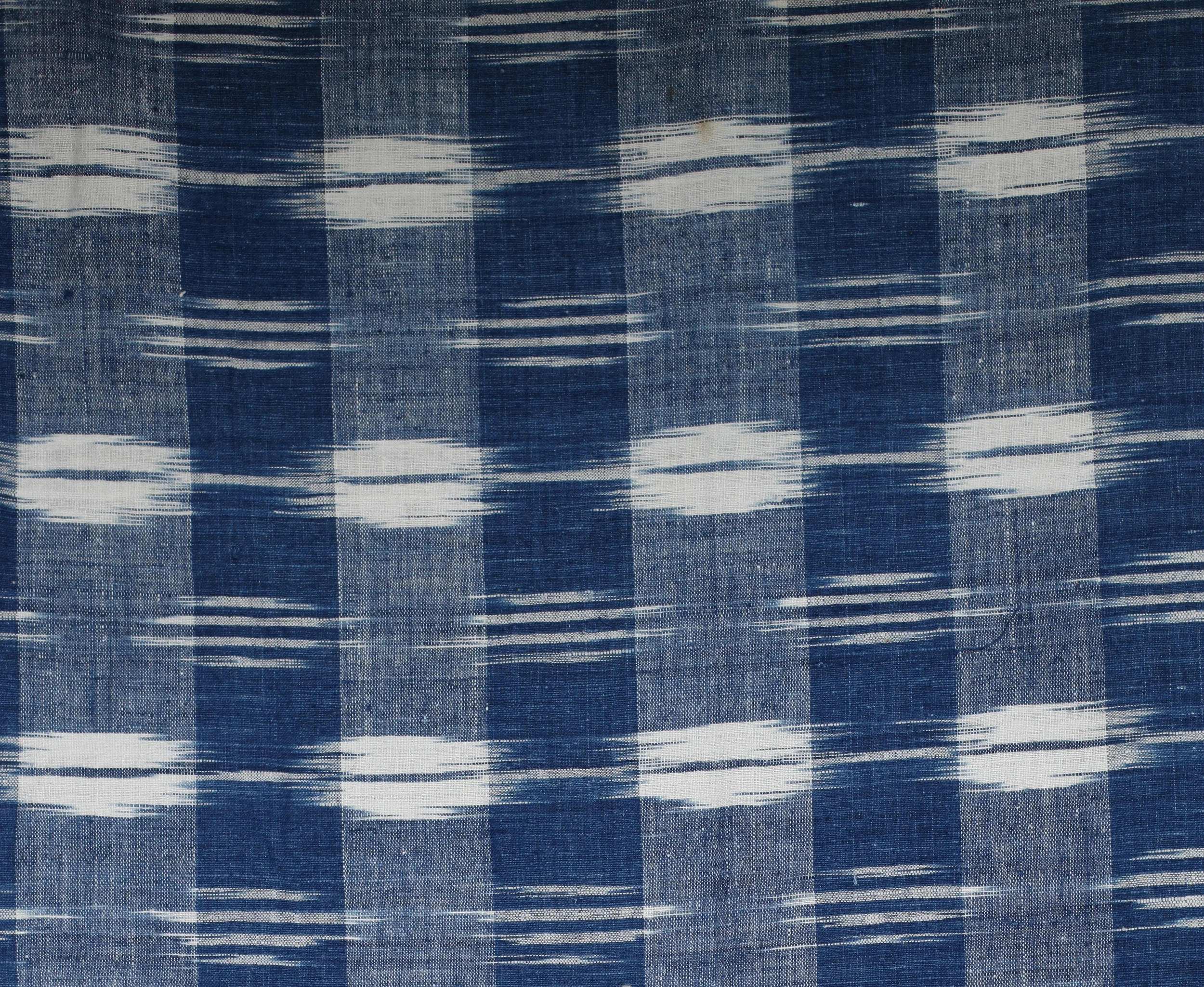 C18th French flamme linen