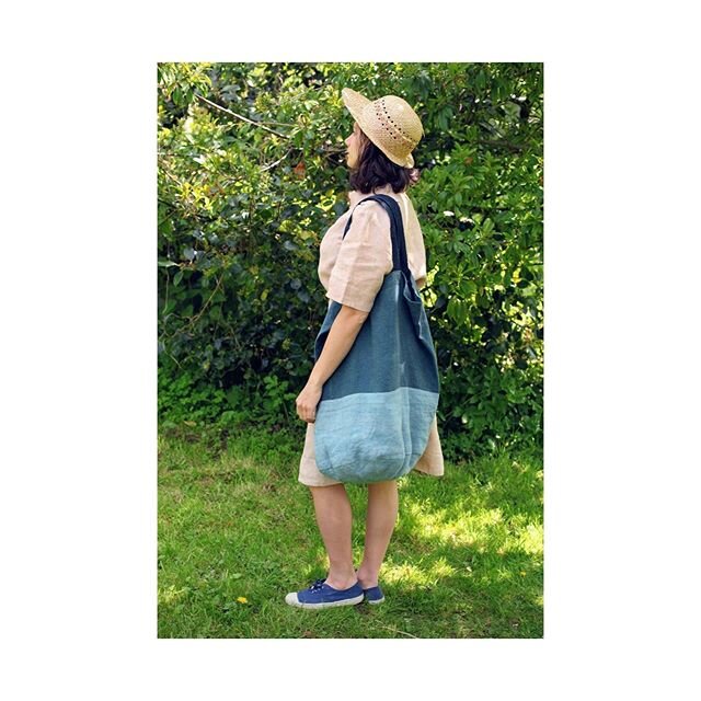Oh our beautiful Brooklyn&rsquo;s. These are our &lsquo;Brooklyn bags&rsquo; they have always been part of our signature range and they sell out like wild fire! They are made from antique hemp and linen, hand dyed in our beautiful colours! 
We have a