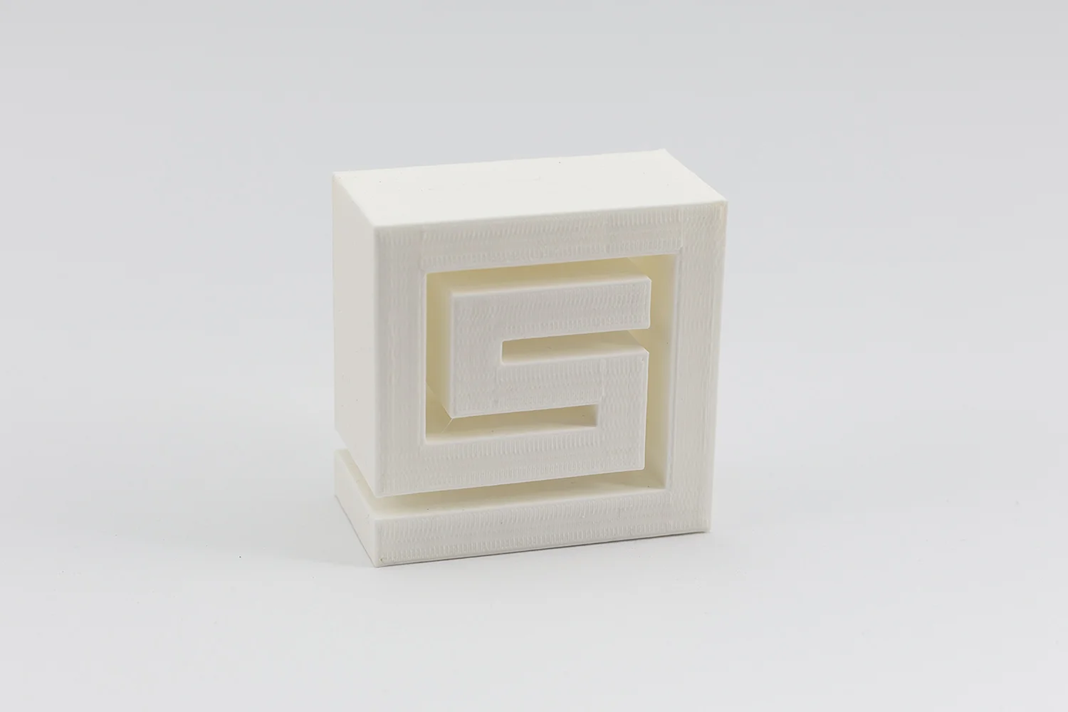 Step 5 It can then be sent to print – this took around 3.5 hours to print and is 60mm in height