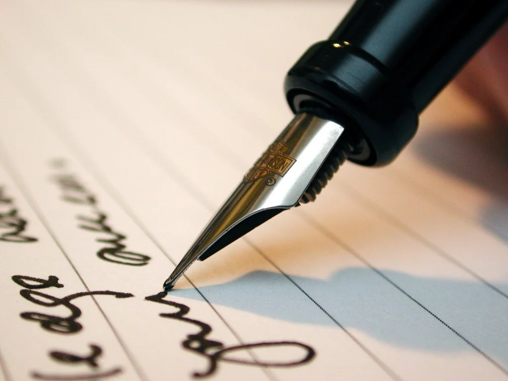 Putting pen to paper