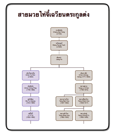 ลำดับมวยหยางสายต่ง (Lineage of Tai Chi Chuan)