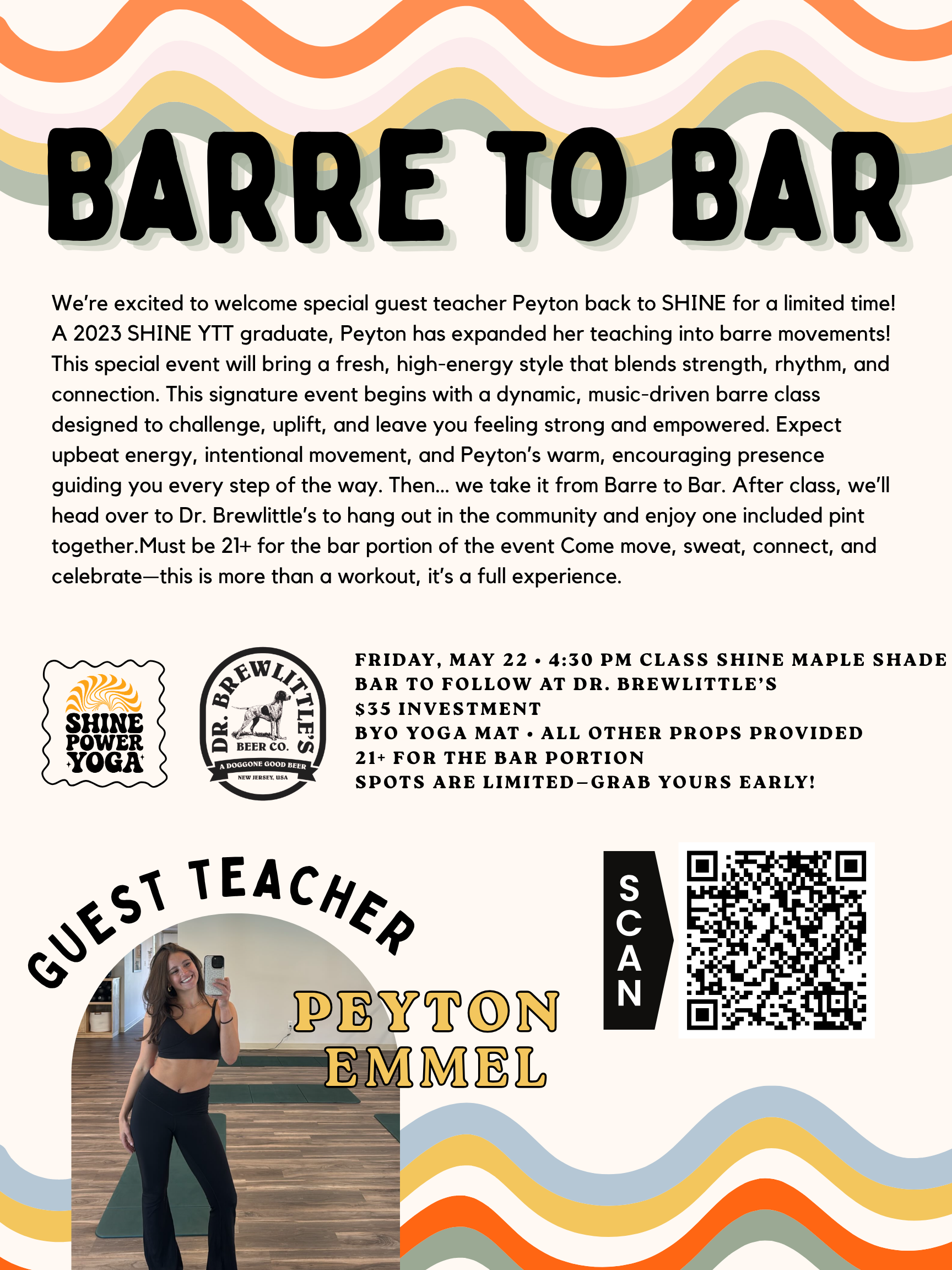 Barre to Bar with Peyton! (SHINExDr.Brewlittles)