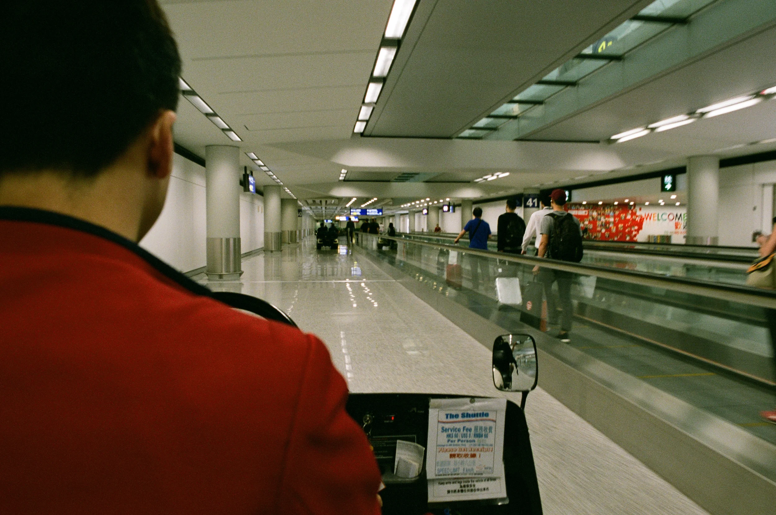 Business class across the Pacific is legit enough but Subaru managed to have golf carts waiting at our gate to take us to customs, baggage claim, and to the car for the hotel. &nbsp;
