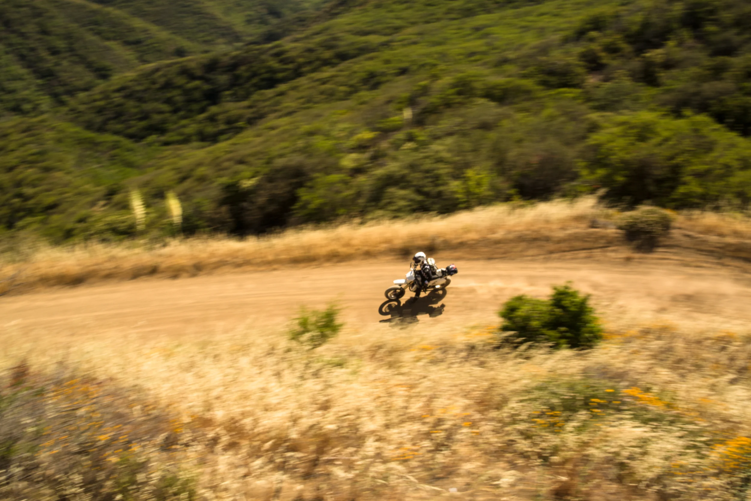 We continued on down the trail, stopping now and again to soak it all in, enjoy the view, and work on my stupid top box. &nbsp;But around every corner was another amazing vista and great trail to romp on.