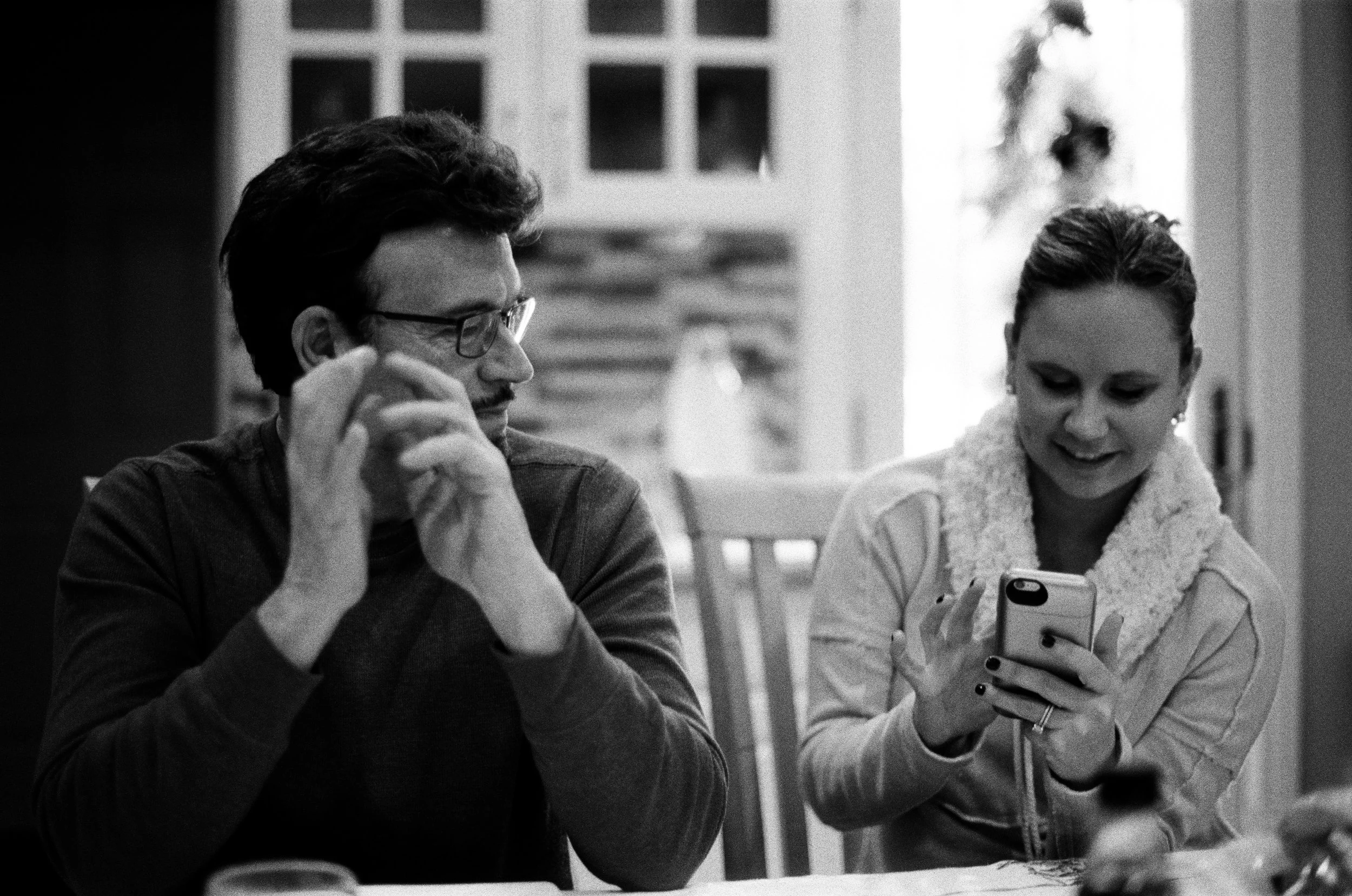 Back at my parents place my dad and sister swapped stories.