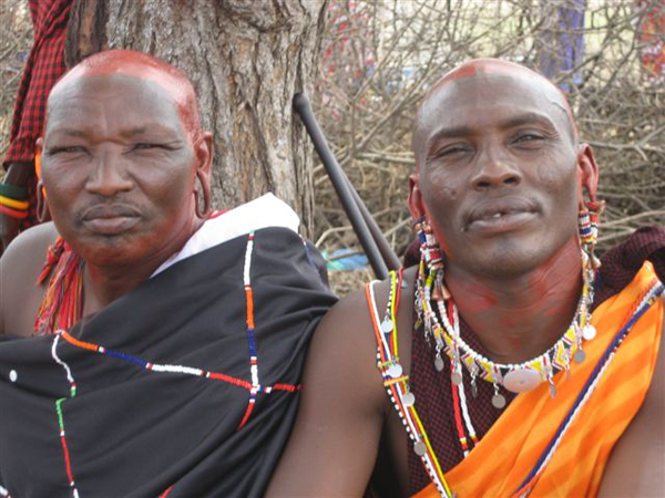  Every ceremony without the cut shows the community that the rite can be just as meaningful without FGM. Here, relatives of an initiate show their support. 