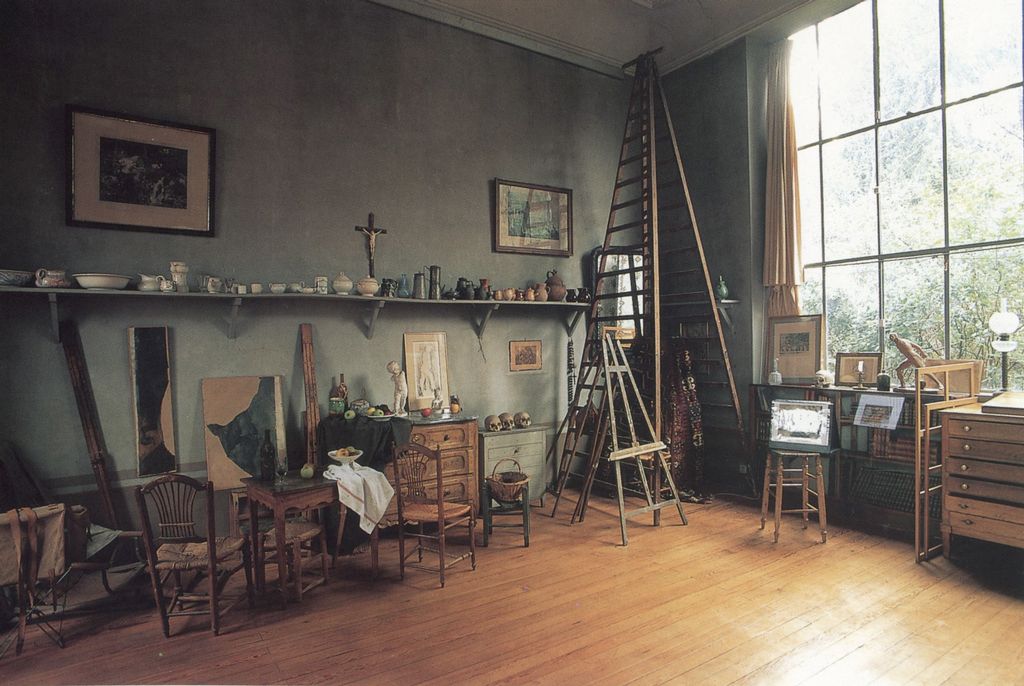 Cezanne's studio in Aix-en-Provence. 