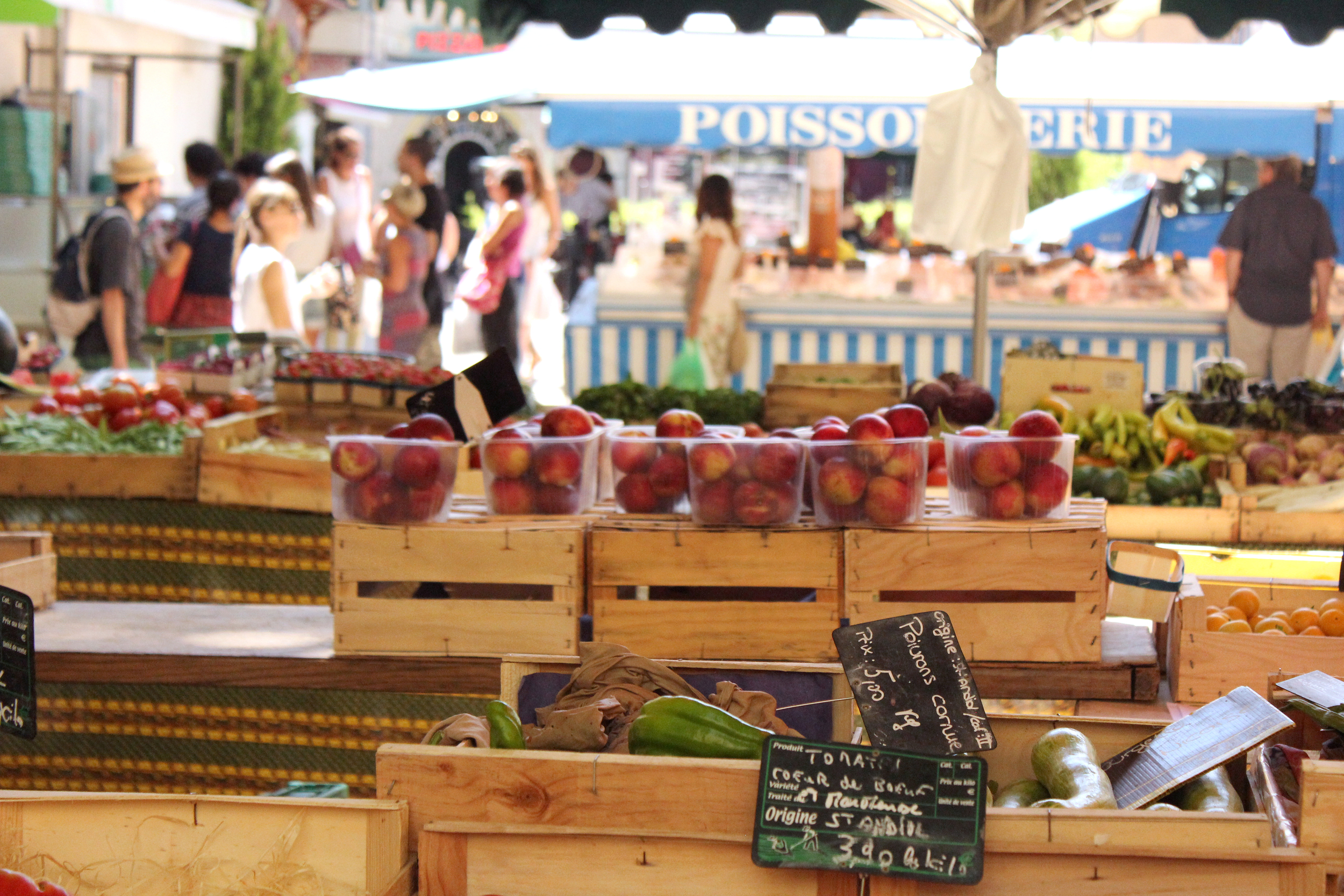 A local market, Aix-en-Provence