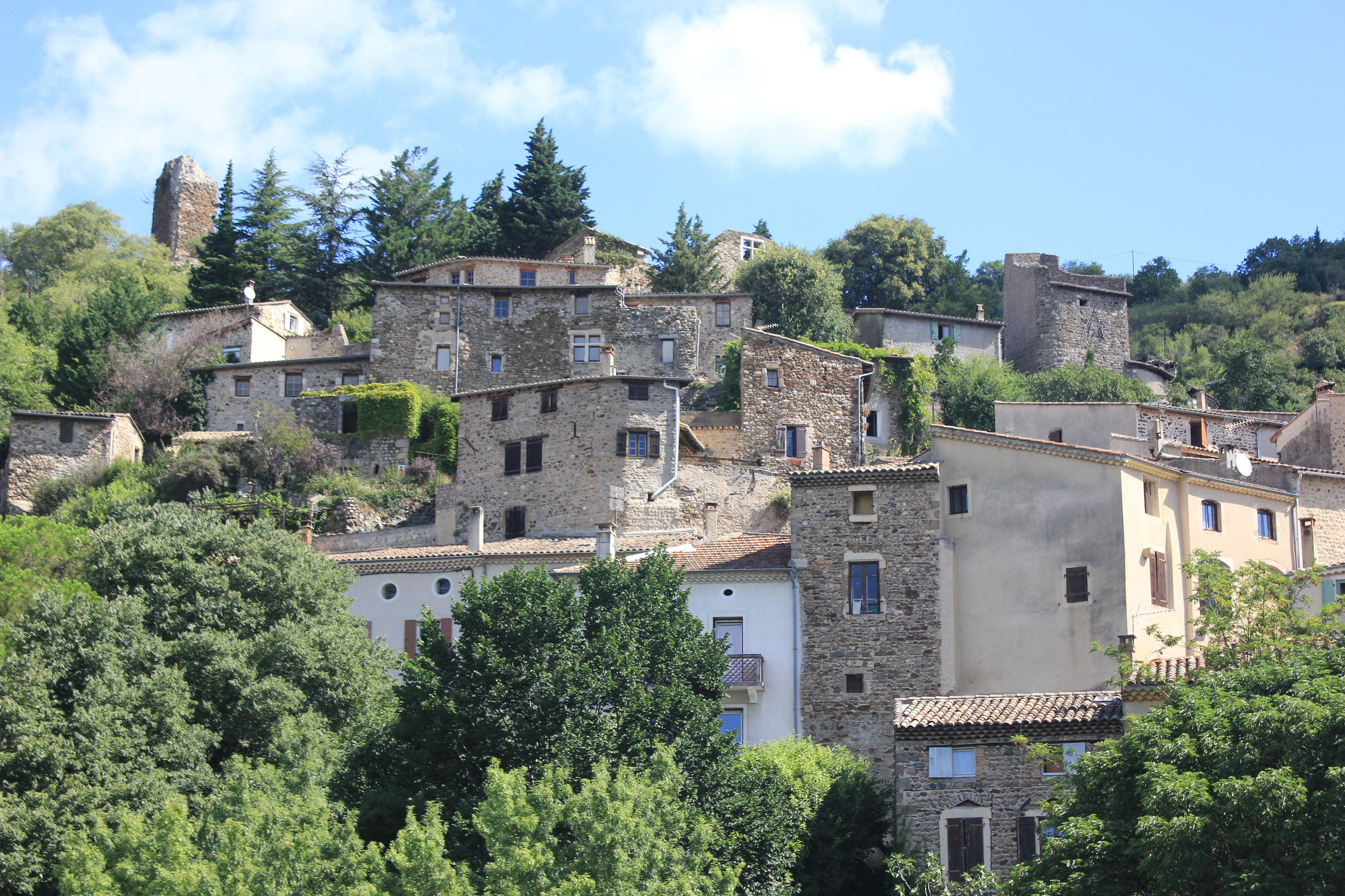 The Medieval village of Beauchastel