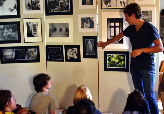 Summer photography program for high school students in france