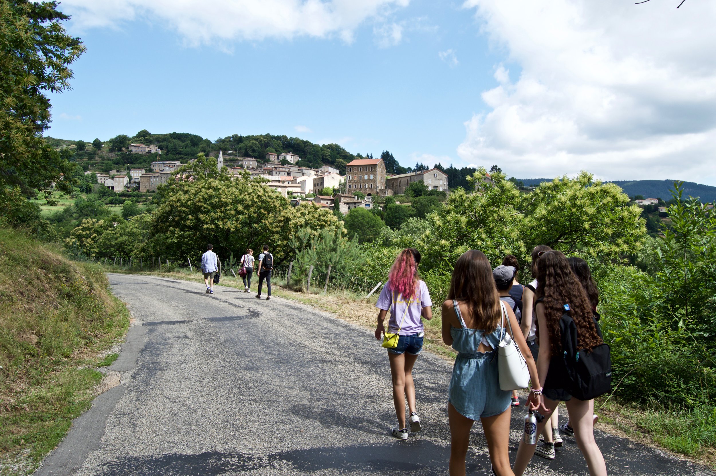 Satchels, Saint-Pierreville, & Food of the Ardèche