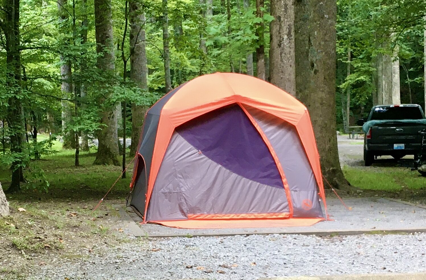 6-personne instantané cabine tente avec DEL Lighted Hub Summer family camping aventure 