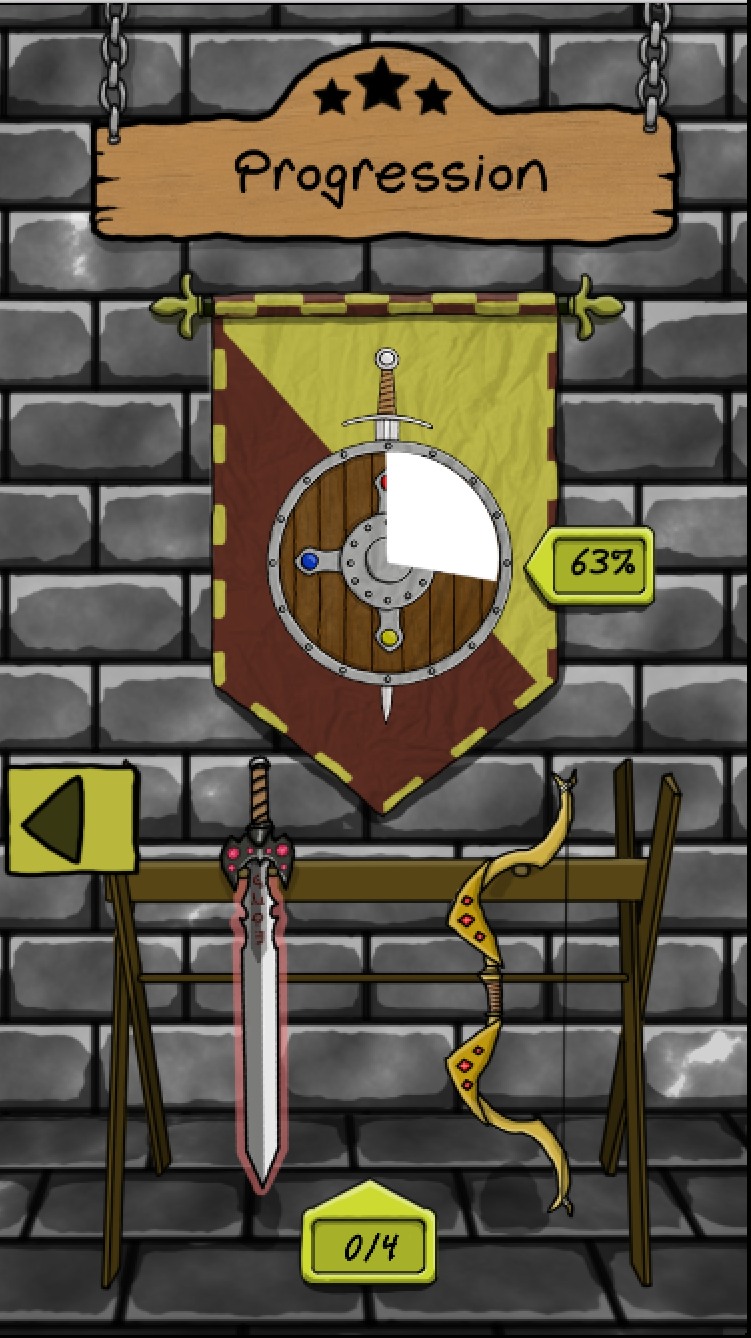 Unlock more powerful weapons to aid you on your next adventure!