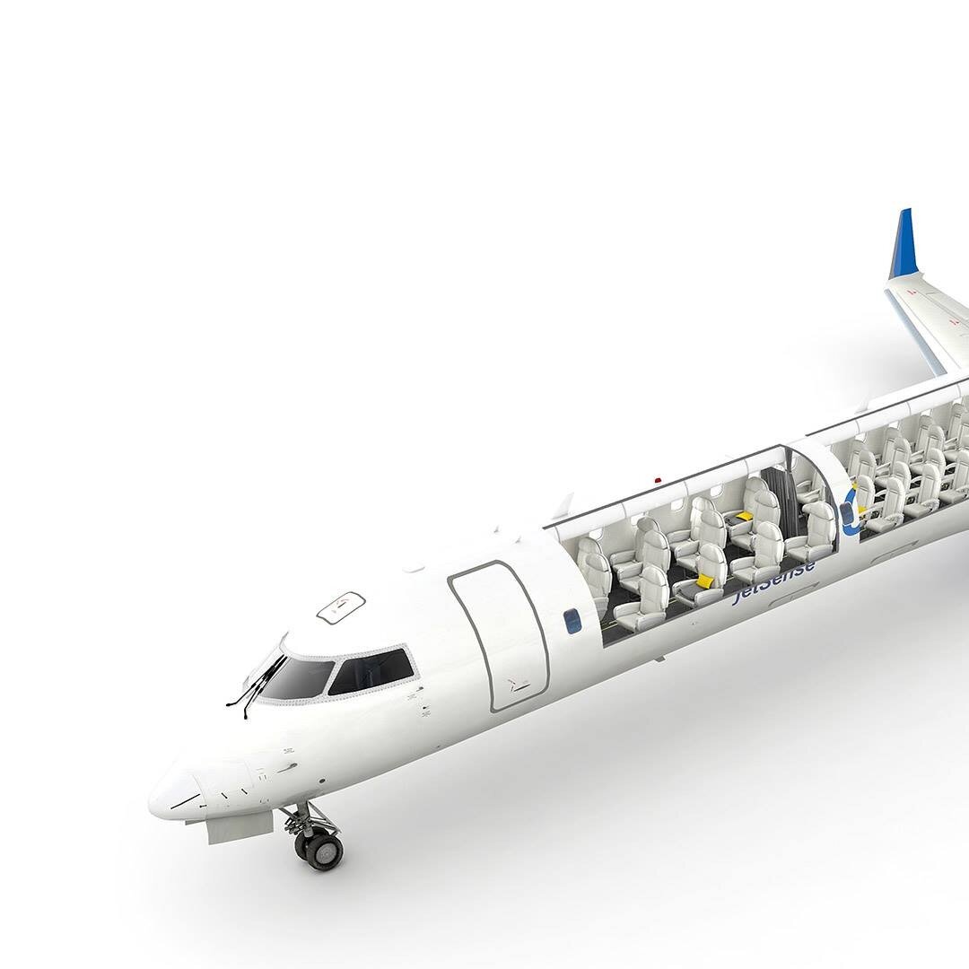 Cutaway view of the CRJ 1000 Regional Jet. You can see how many seats you can fit in one of these airframes. Uses the staggered seating. Hit the link in the bio for a panoramic tour of the interior

#bombardier #bombardiercrj #bombardier1000 #bombard