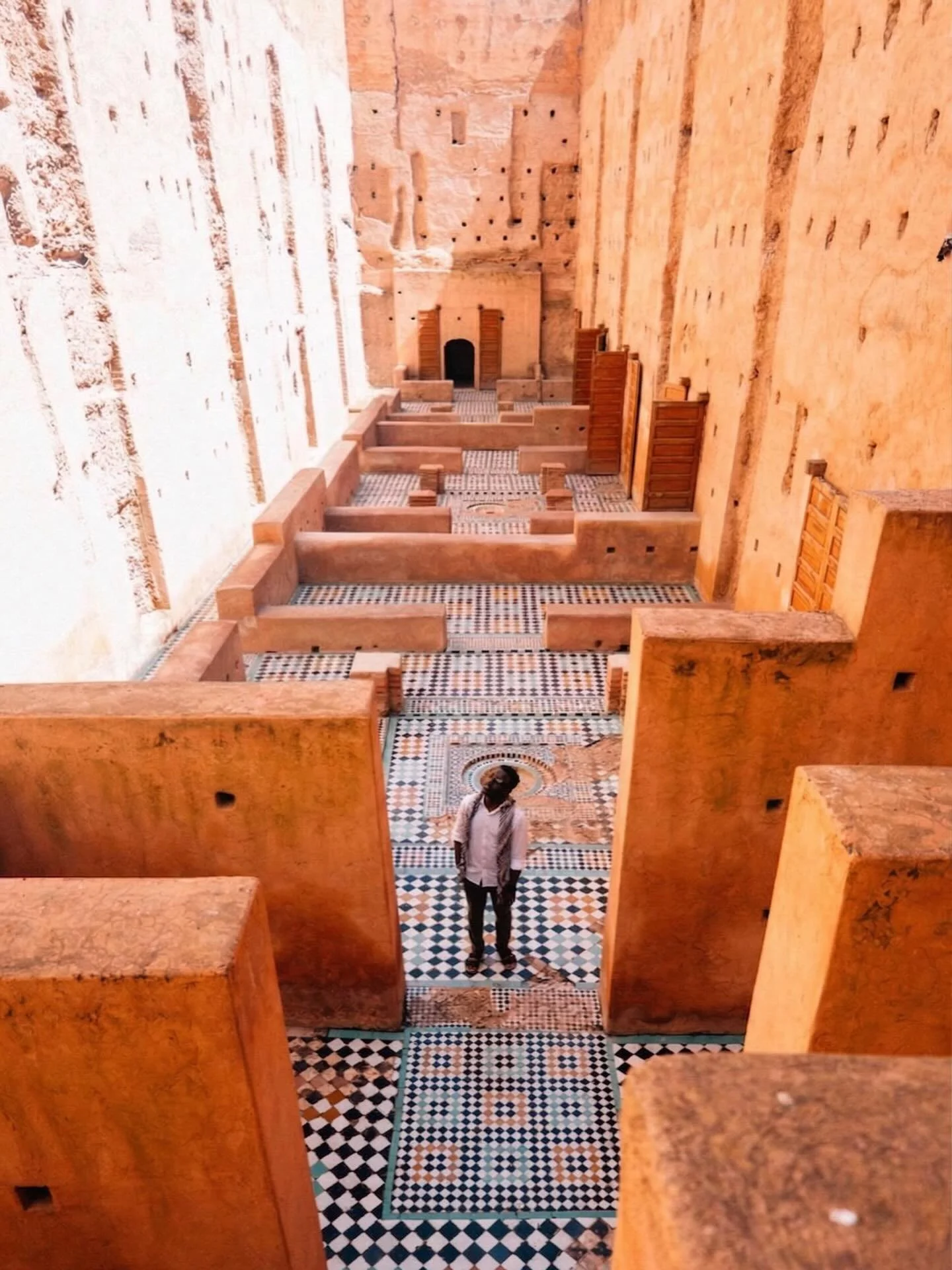 Simply lost in the stunning Moroccan Architecture. 🇲🇦