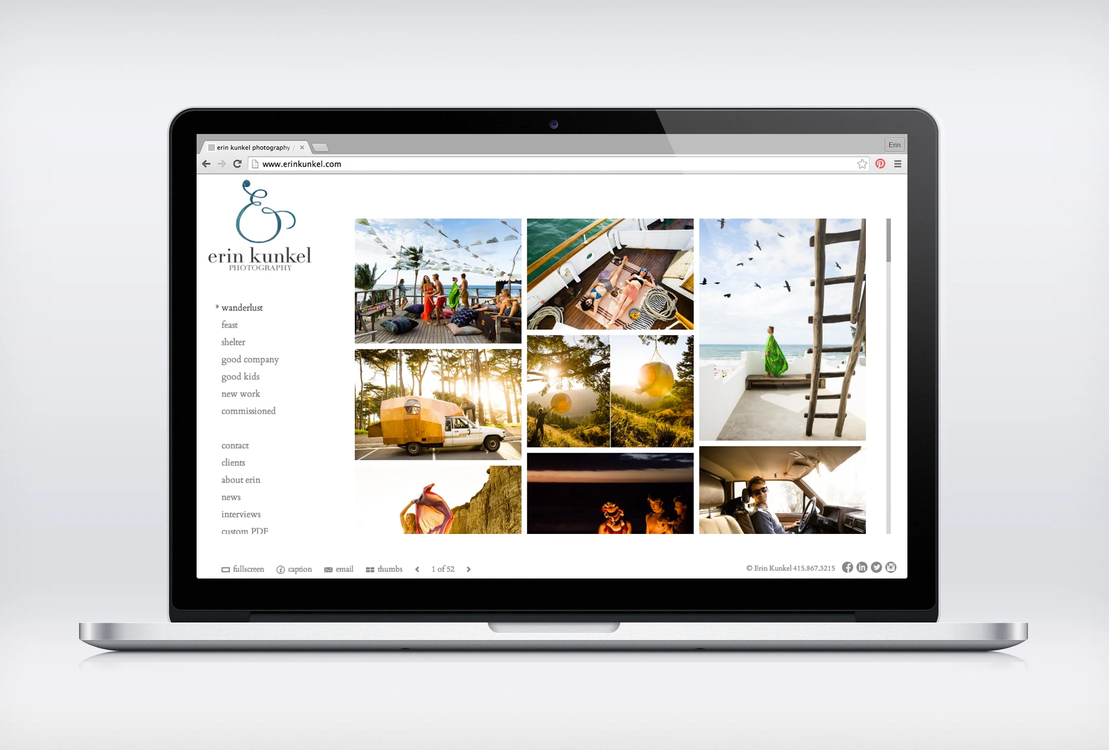 erin kunkel homepage