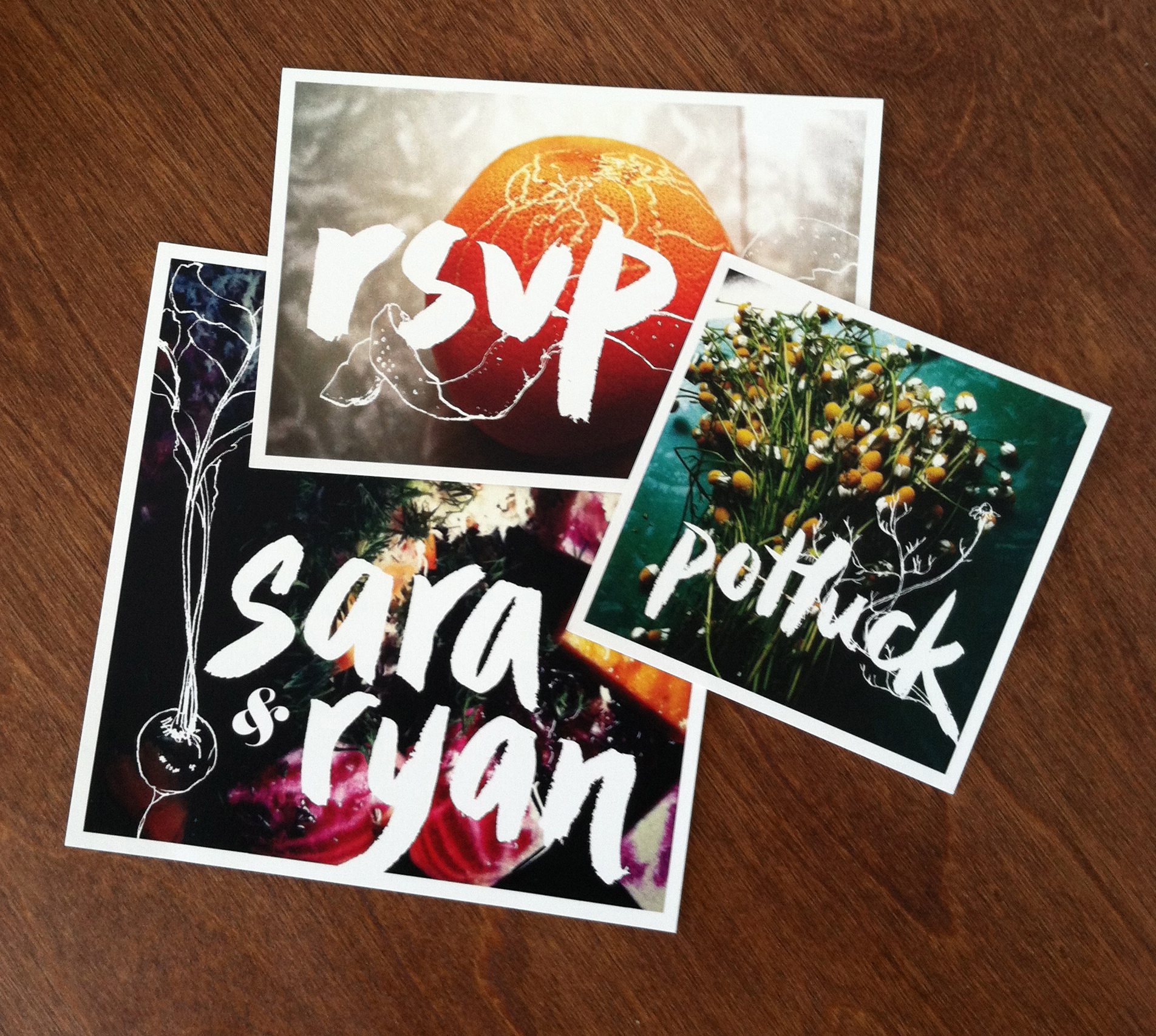 botanical invitation suite by erin ellis