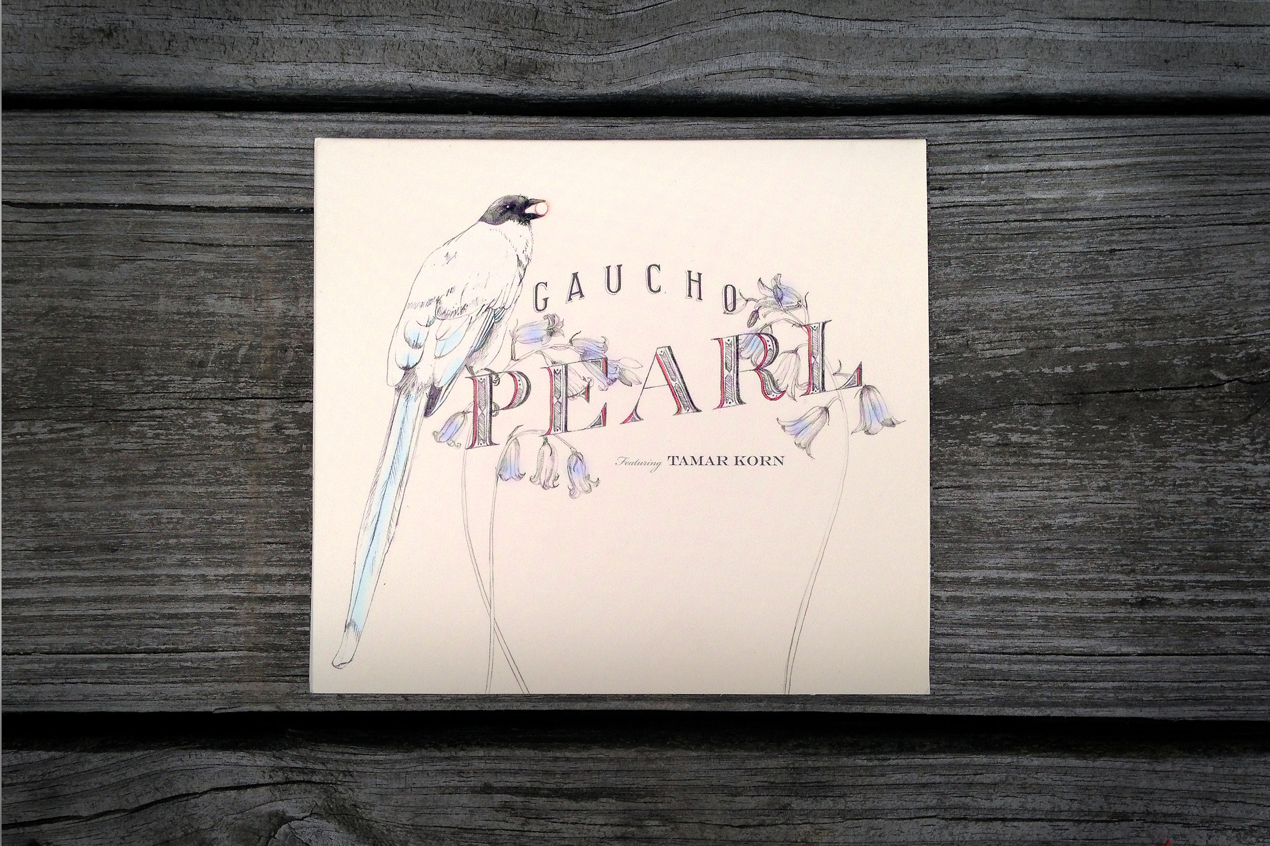 Gaucho Pearl Illustrated Album Artwork by Erin Ellis